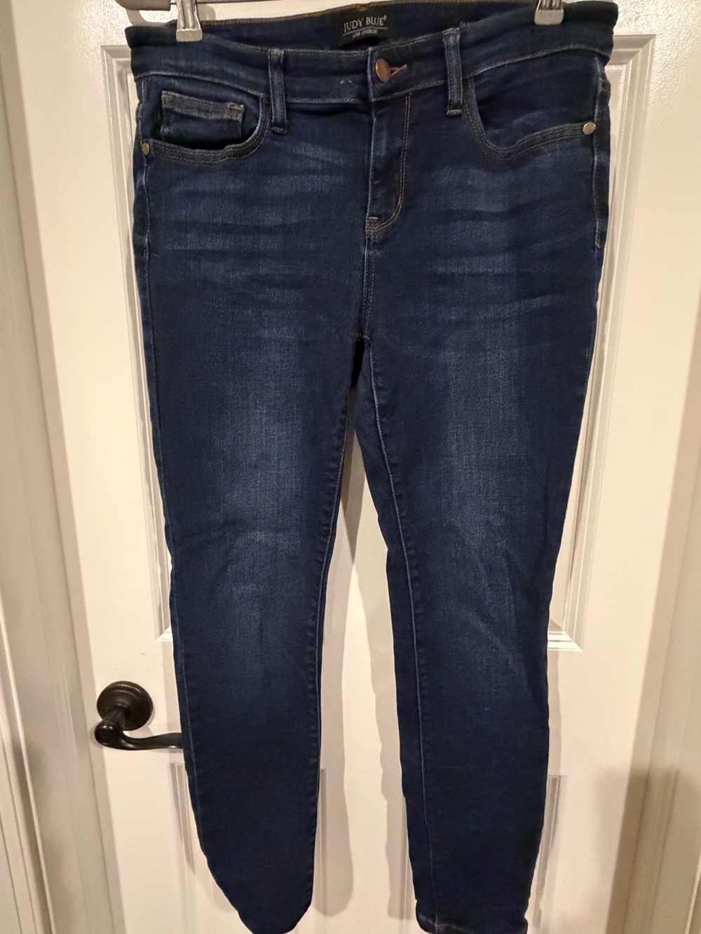 Judy Blue Dark Blue Skinny Jeans 13